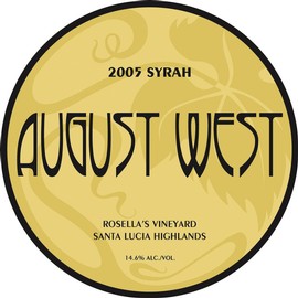 2005 Rosella's Vineyard Syrah