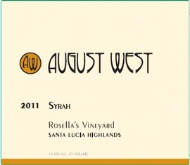 2011 Rosella's Vineyard Syrah