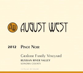 2012 Graham Family Vineyard Pinot Noir