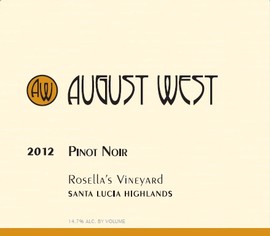 2012 Rosella's Vineyard Pinot Noir