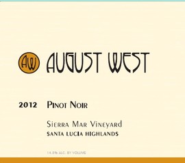 2012 Sierra Mar Vineyard Pinot Noir