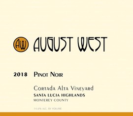 2018 Cortada Alta Vineyard Pinot Noir