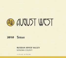 2010 Russian River Valley Syrah